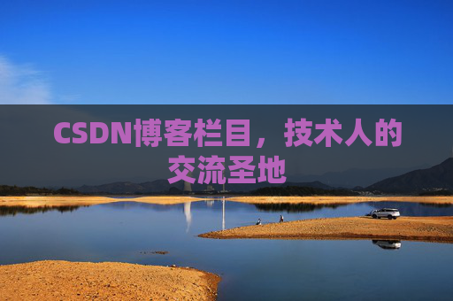 CSDN博客栏目，技术人的交流圣地
